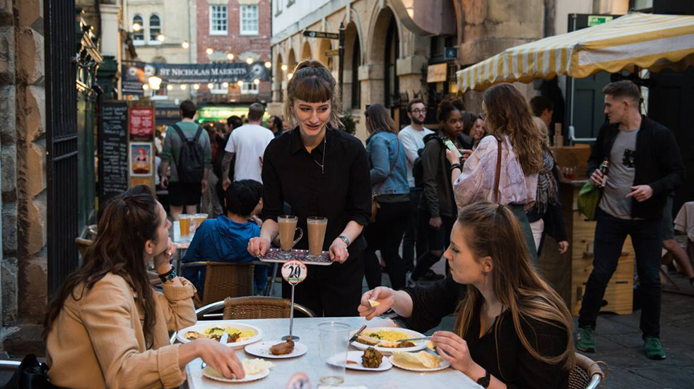 The best street food UK: St Nick's night market, Bristol